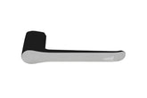 Manhattan Toilet Roll Holder Gloss White & Chrome,  Matte Black & Chrome